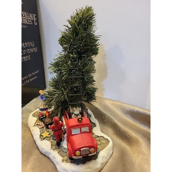 Victorian Village Collectibles 2000 Edition Light-up Fiber-Optic FLAW NO LIGHT - Picture 4 of 7